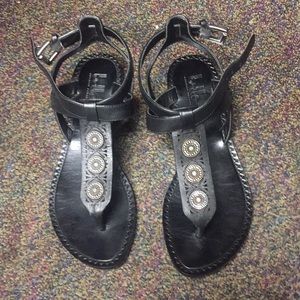 Belle Sigerson Morrison Vero Cuoio tongue sandals